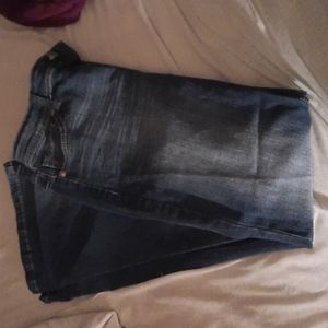 No boundaries Sophia hipster flare juniors size 9 short jeans